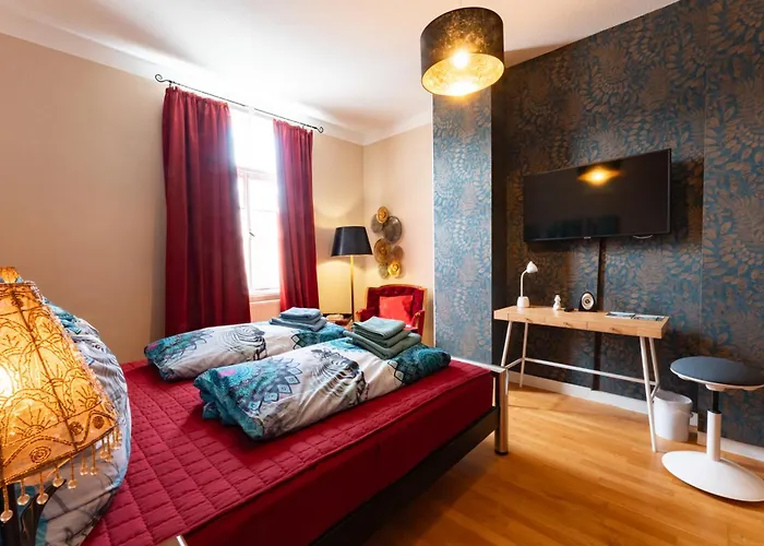Aab 80qm Mit 2 Schlafzimmern, Self-check-in Mit Wlan Und Gratis Parkplatz Am Haus Lägenhet