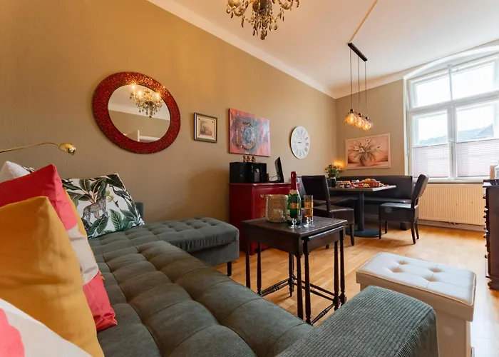 Lägenhet Aab 80qm Mit 2 Schlafzimmern, Self-check-in Mit Wlan Und Gratis Parkplatz Am Haus Bad Kissingen